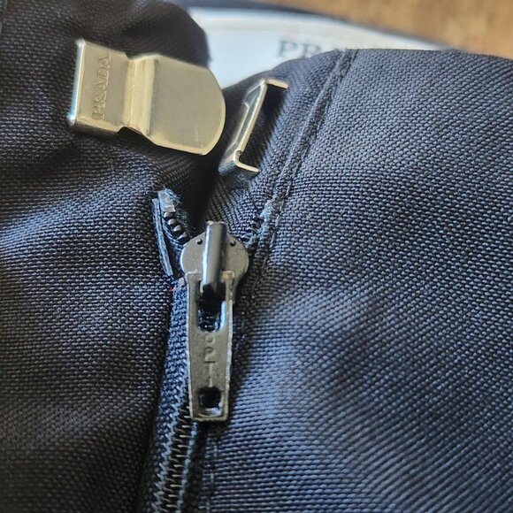 Prada Pants Womens IT 40 Black Straight Leg Dress Trousers Made in Italy Classic - Picture 6 of 13